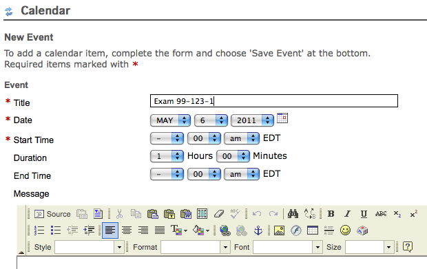 Add Event