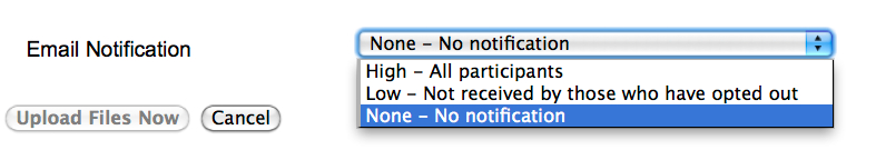 Email Notifications