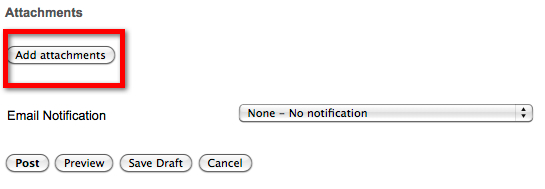 Add Attachment.