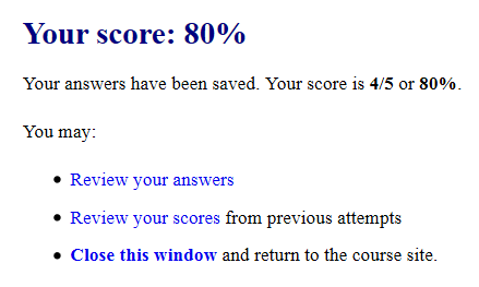 Quizzes & Tests Final Score Information (Optional)