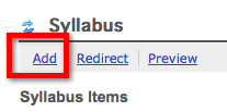 Add Item