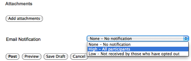 Email Notifications