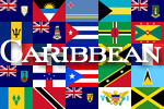Flags of Caribbean