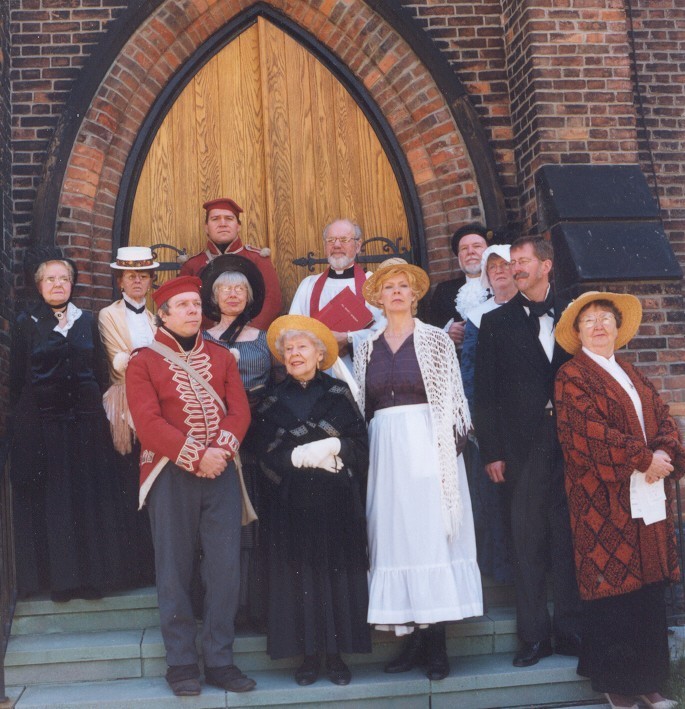May 2002 reenactment of historic 1866 photo
