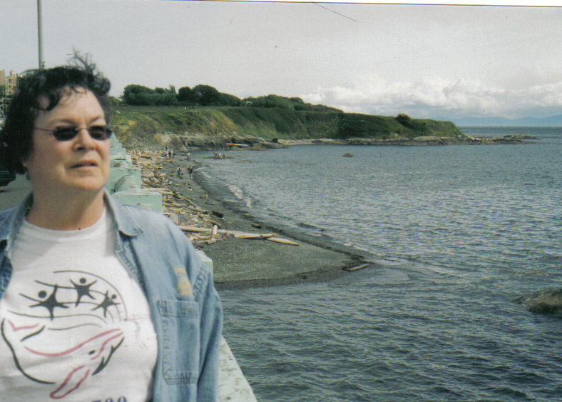 Joanne at Inner Harbour