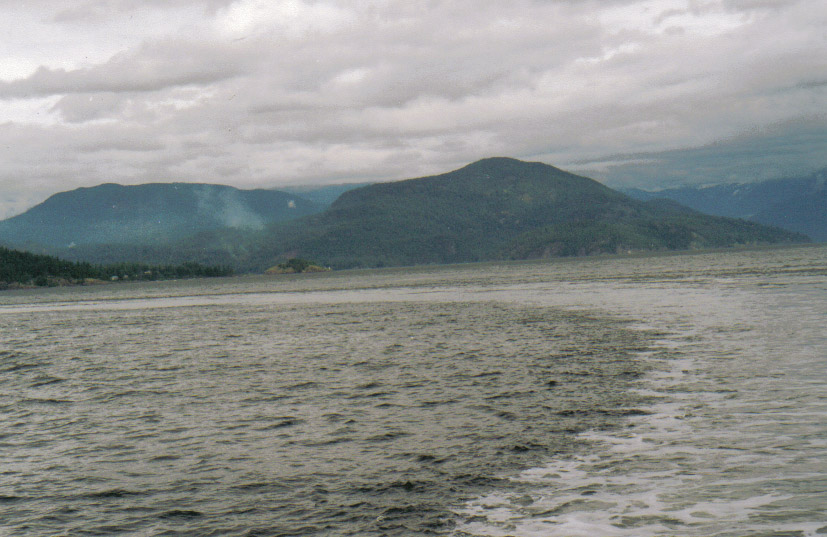 On the ferry