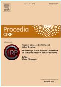 CIRP Procedia Cover Page Photo