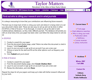 Photo of Newsletter
