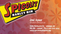 Spicoli's Barley Bin