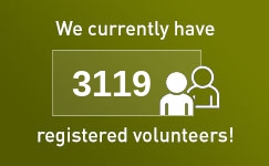 Current volunteer count